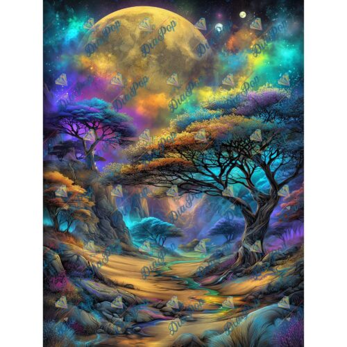 Diamond Painting _sweet_loco_ai - Celestial Savannah