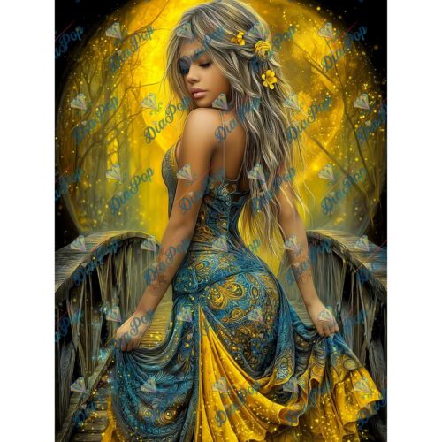 Diamond Painting _sweet_loco_ai - Golden Forest Muse