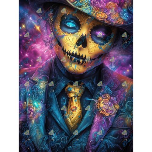 Diamond Painting_sweet_loco_ai - Midnight Calavera