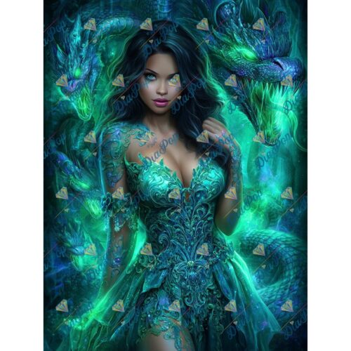 Diamond Painting _sweet_loco_ai - Queen of Venom Light