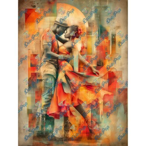 Diamond Painting Sweet loco ai Romantic Dance Art
