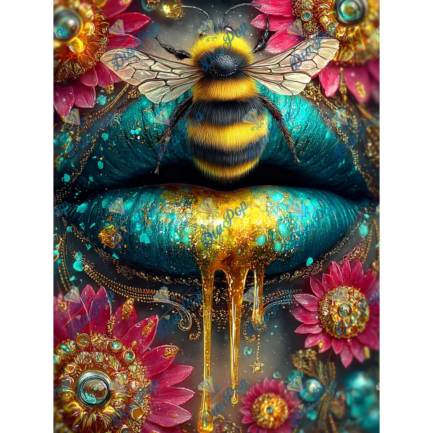 Elly_A.I - Goldkuss – Biene