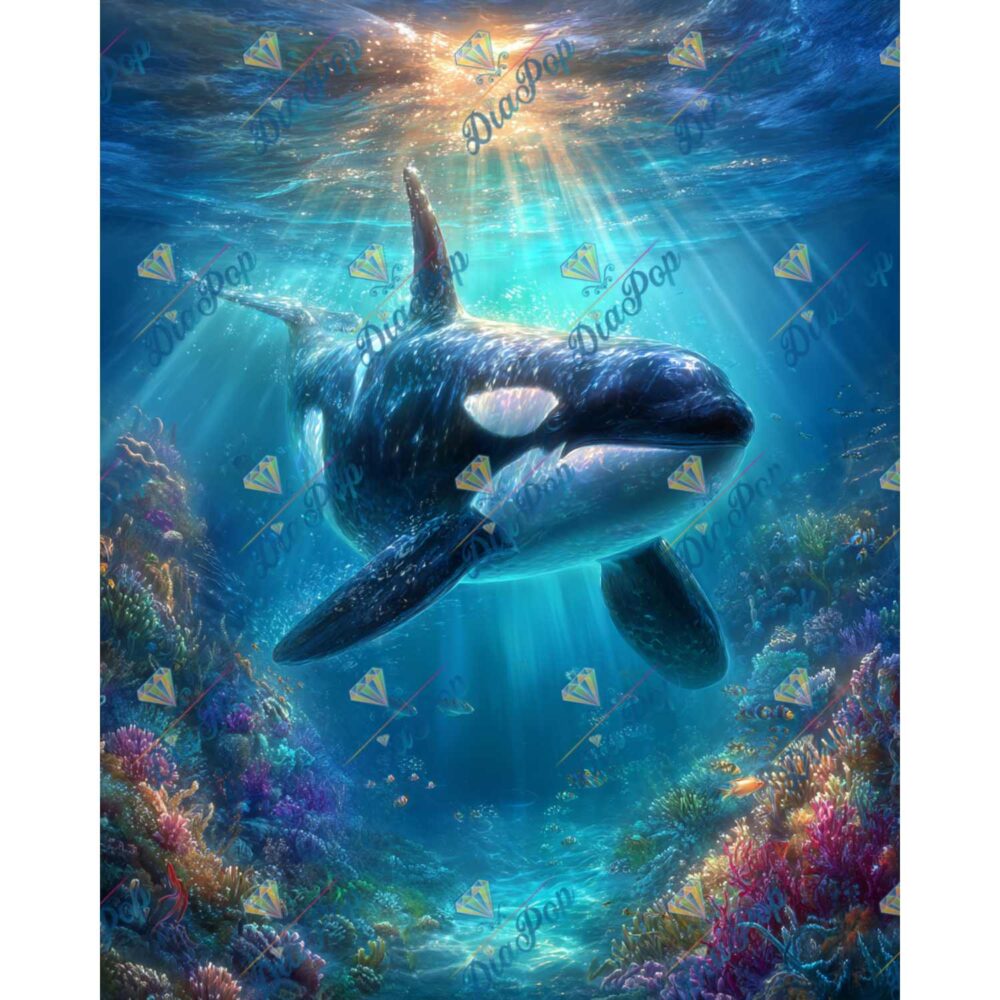 Elly A.I - Orca Unterwasser