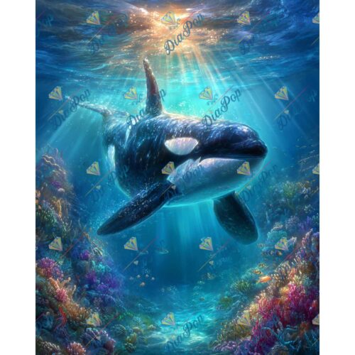 Elly A.I - Orca Unterwasser