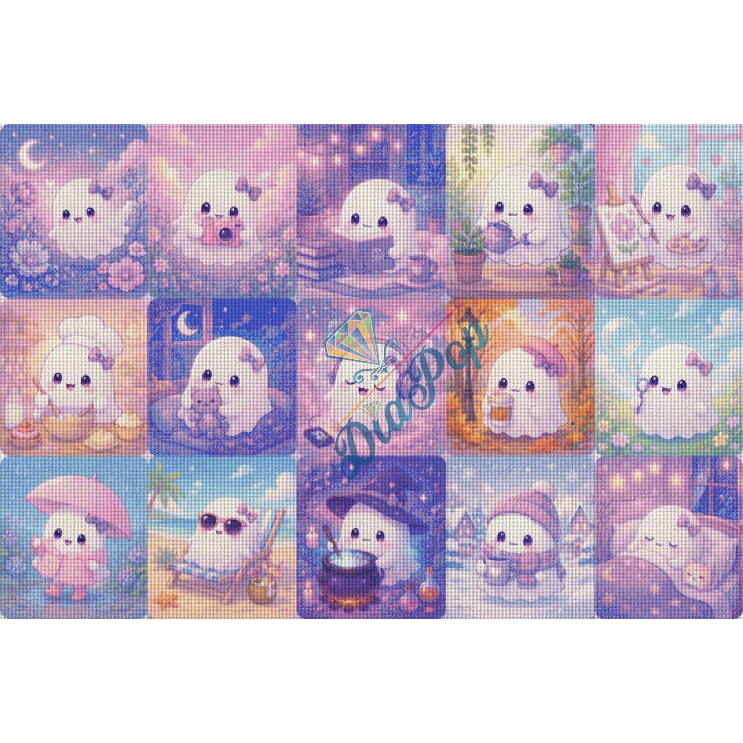 Diamond Painting - Tiki Diamonds - Ghost Stories