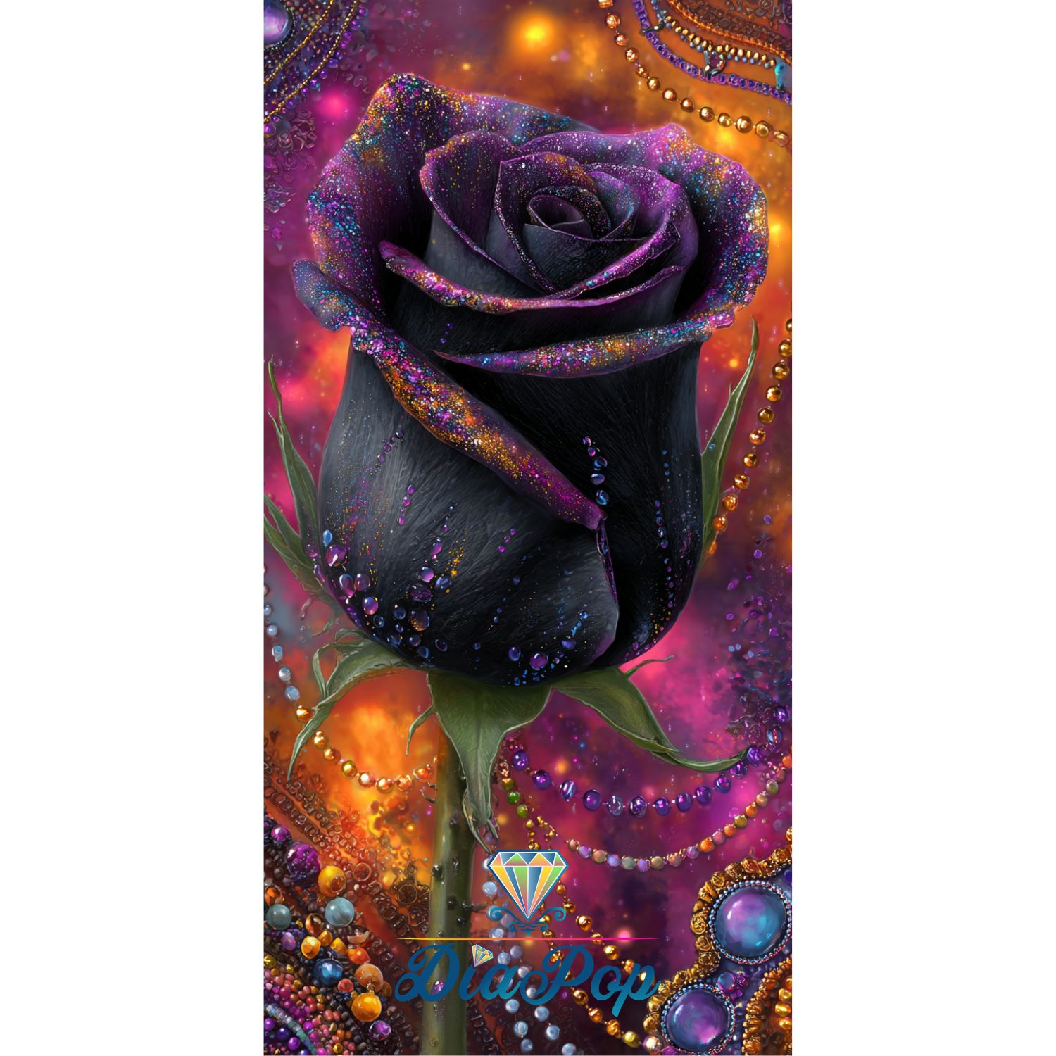Elly A.I - Kosmische Schwarze Rose