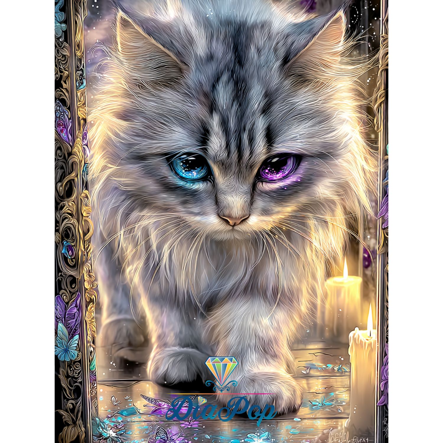 Elly_A.I - Magische Katze mit Kristallaugen