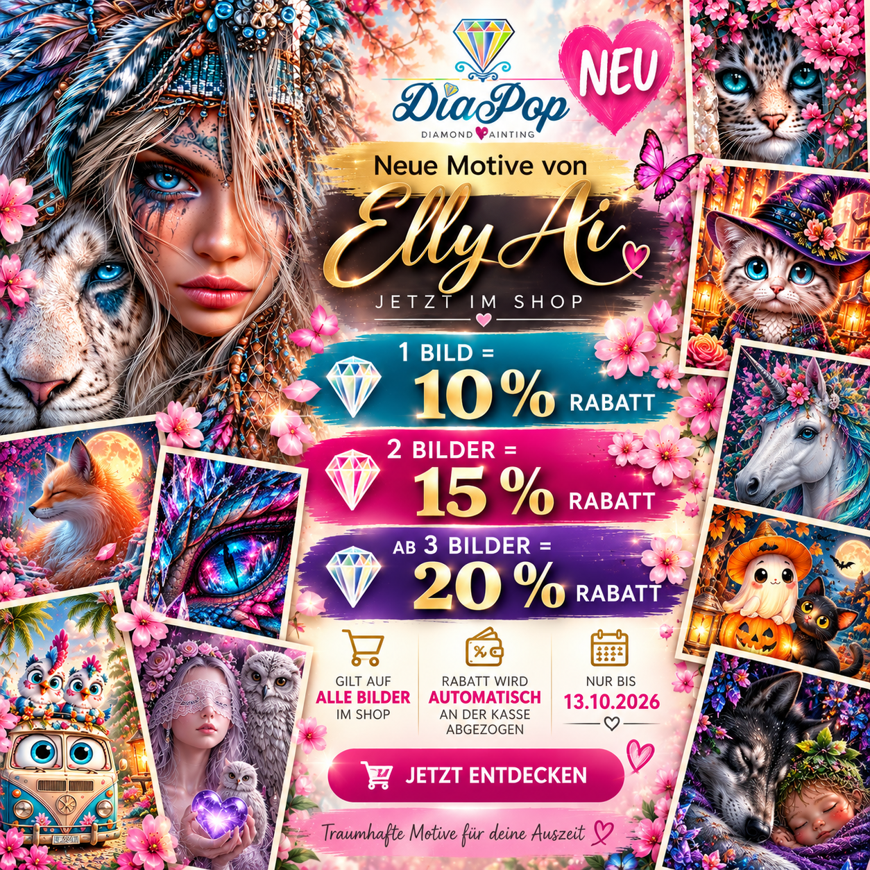 Elly Ai Fantasy-Motive entdecken