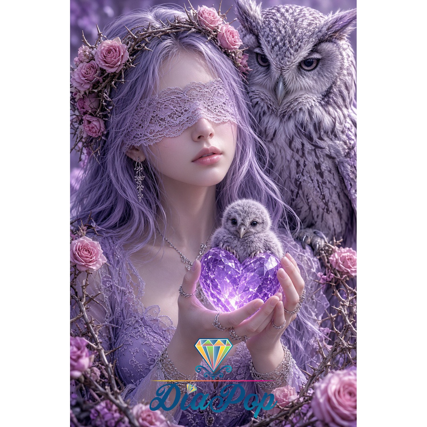 Elly A.I - Eulenzauber im Amethystglanz