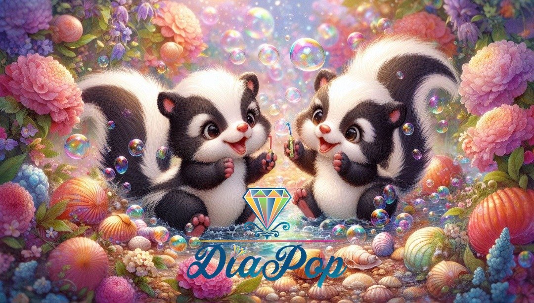 Diamond Painting - Tinkerangie - Waldfreunde im Blubberzauber [Digital]