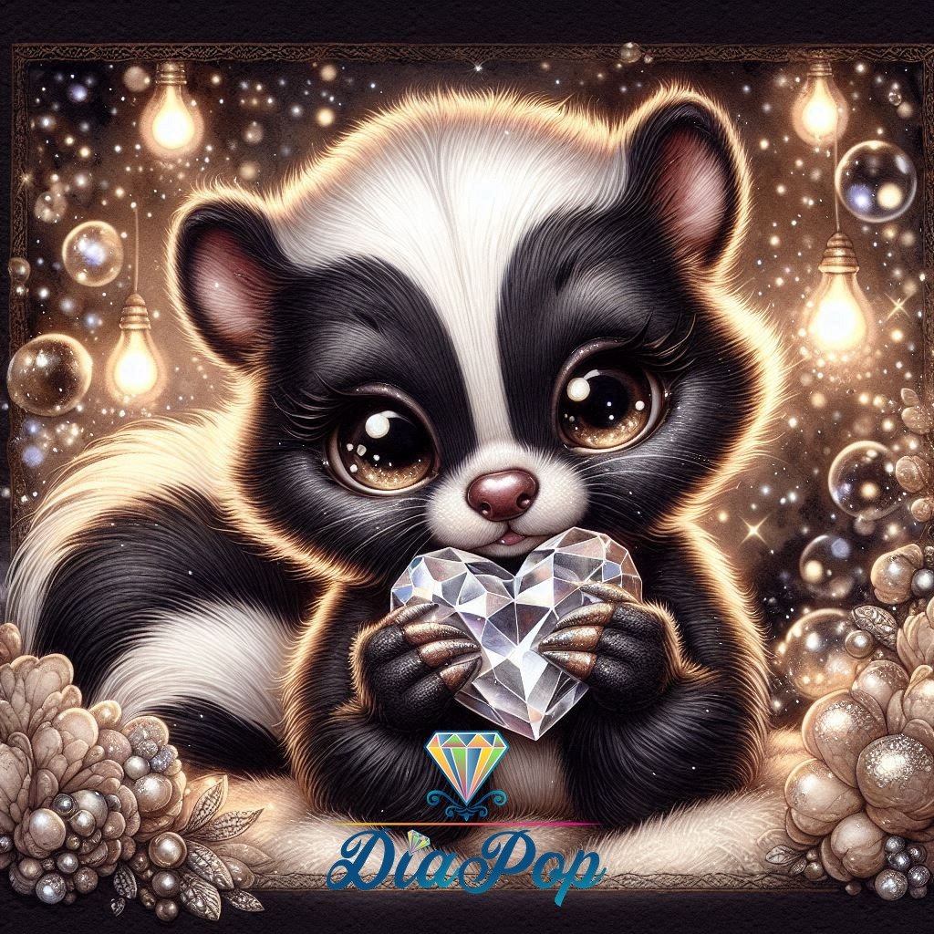 Diamond Painting - Tinkerangie - Funkelpfote mit Diamantherz [Digital]